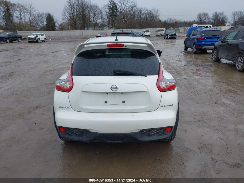 2015 Nissan Juke Sl VIN: JN8AF5MV3FT553128 Lot: 40916353