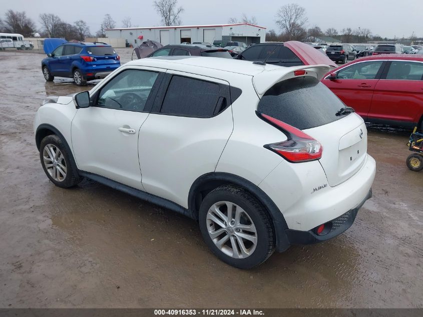 2015 Nissan Juke Sl VIN: JN8AF5MV3FT553128 Lot: 40916353