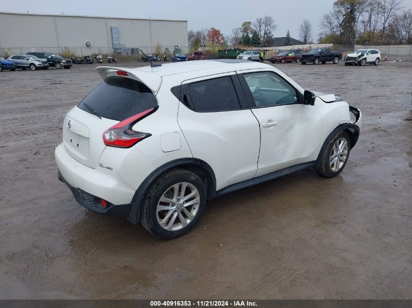 2015 Nissan Juke Sl VIN: JN8AF5MV3FT553128 Lot: 40916353