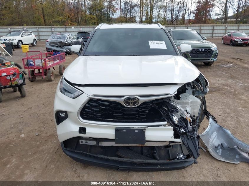 2021 Toyota Highlander Xle VIN: 5TDHZRBH0MS523621 Lot: 40916364