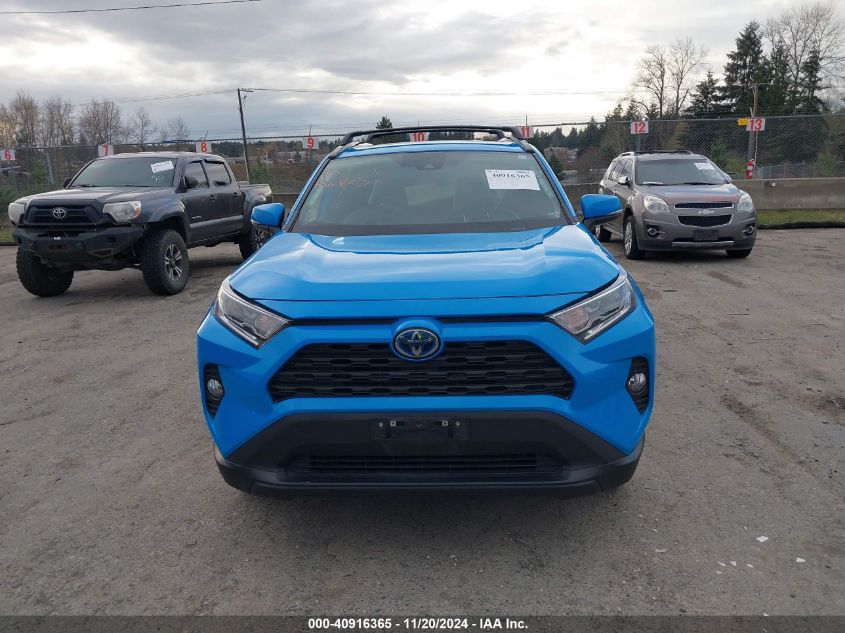 2021 Toyota Rav4 Hybrid Xle Premium VIN: 2T3B6RFV6MW020608 Lot: 40916365