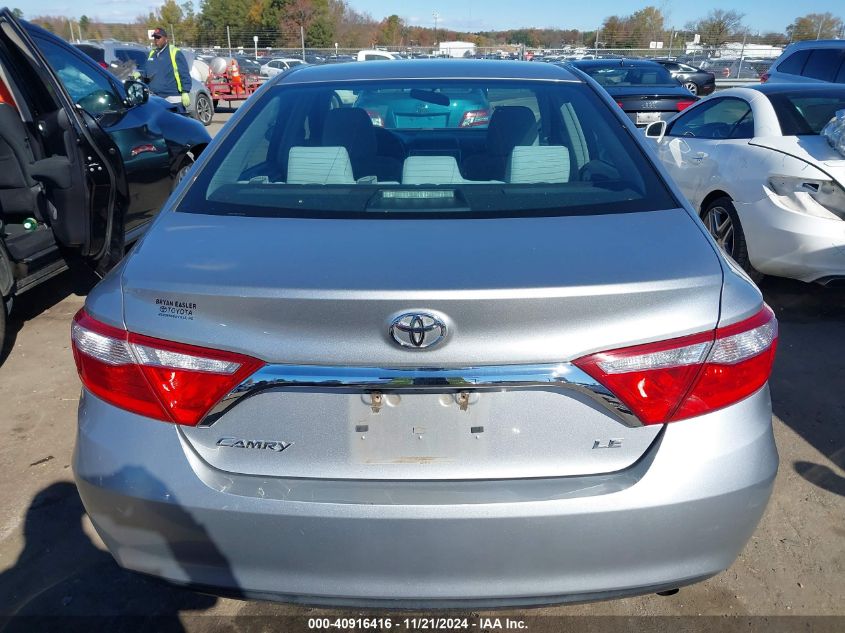 2015 Toyota Camry Le VIN: 4T1BF1FK6FU997704 Lot: 40916416