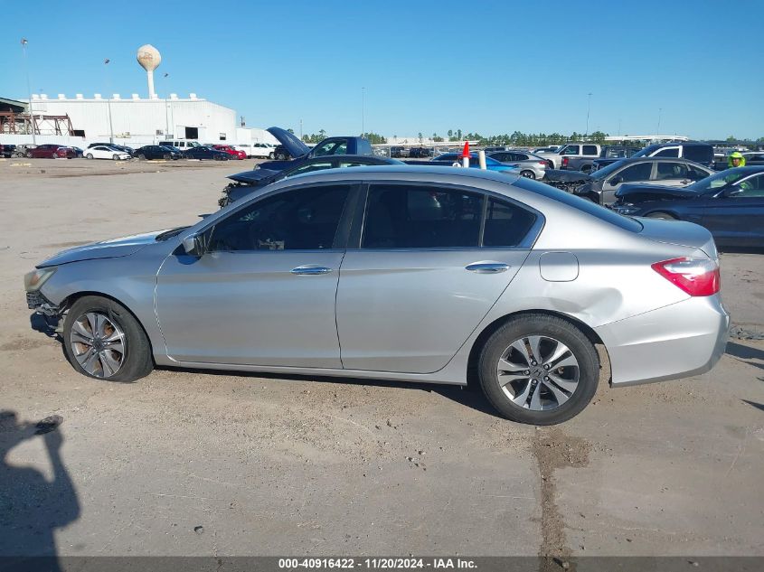 2013 Honda Accord Lx VIN: 1HGCR2F34DA177913 Lot: 40916422