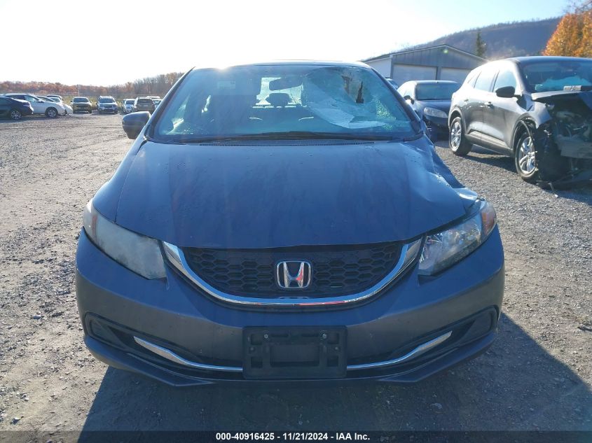 2014 Honda Civic Ex VIN: 2HGFB2F86EH538655 Lot: 40916425