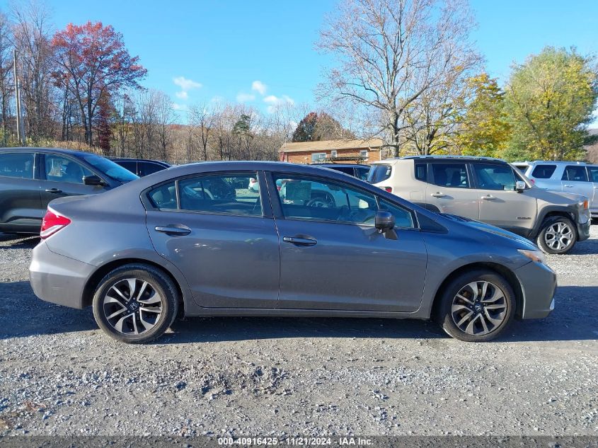 2014 Honda Civic Ex VIN: 2HGFB2F86EH538655 Lot: 40916425