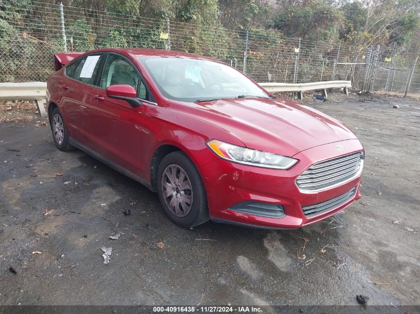 2014 FORD FUSION S - 3FA6P0G73ER196196