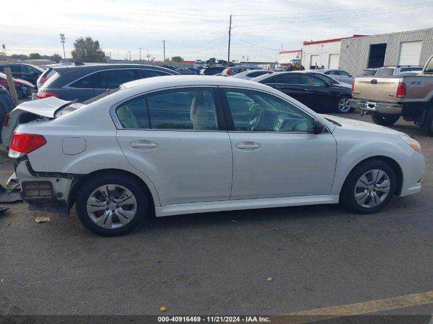 2011 Subaru Legacy 2.5I VIN: 4S3BMAA61B1235719 Lot: 40916469