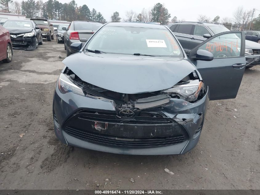 2019 Toyota Corolla Le VIN: 2T1BURHE4KC178374 Lot: 40916474