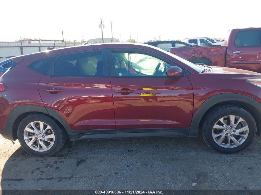 2019 Hyundai Tucson Se VIN: KM8J2CA48KU921780 Lot: 40916506