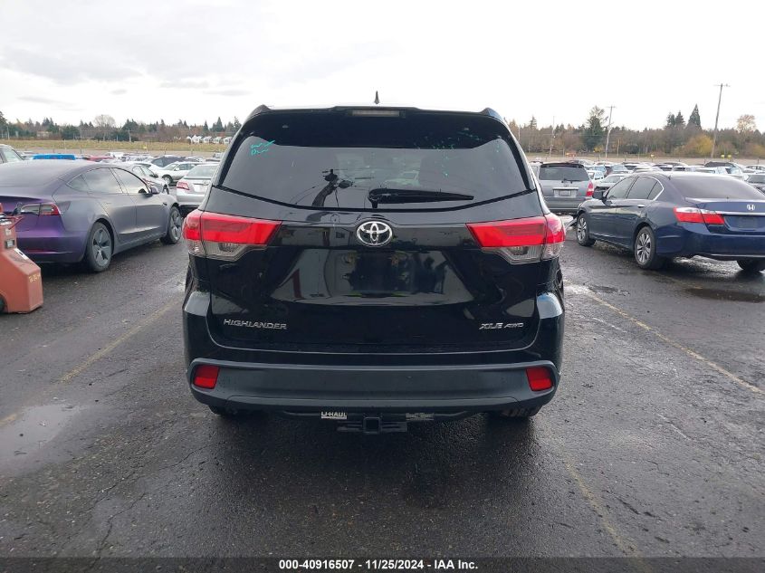 VIN 5TDJZRFH1HS362455 2017 Toyota Highlander, Xle no.17