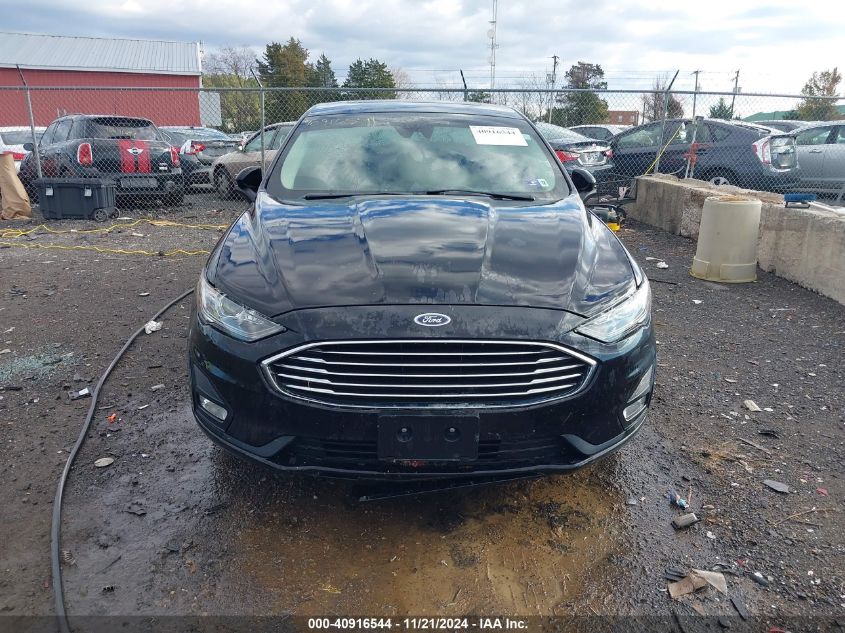 2019 Ford Fusion Se VIN: 3FA6P0HD3KR247521 Lot: 40916544