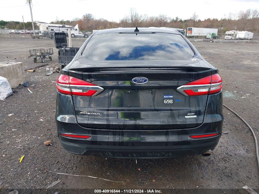 2019 Ford Fusion Se VIN: 3FA6P0HD3KR247521 Lot: 40916544