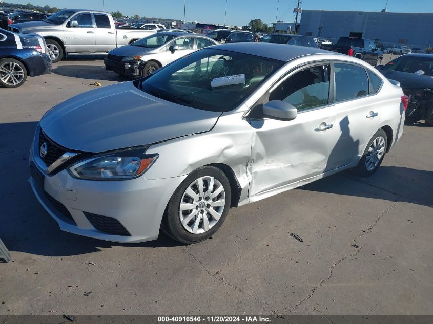 2017 Nissan Sentra Sv VIN: 3N1AB7AP6HY319247 Lot: 40916546