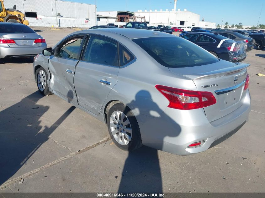 2017 Nissan Sentra Sv VIN: 3N1AB7AP6HY319247 Lot: 40916546