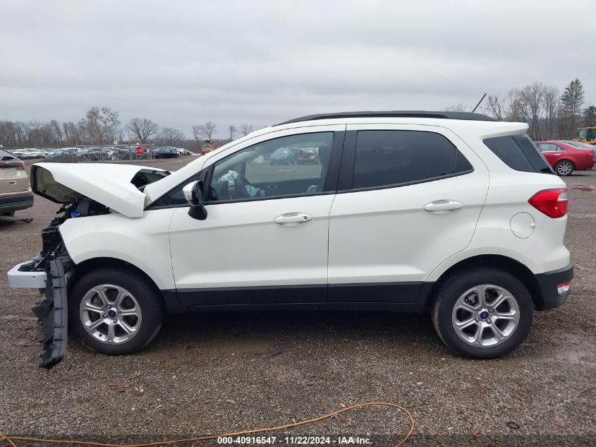 2021 Ford Ecosport Se VIN: MAJ6S3GL8MC427054 Lot: 40916547