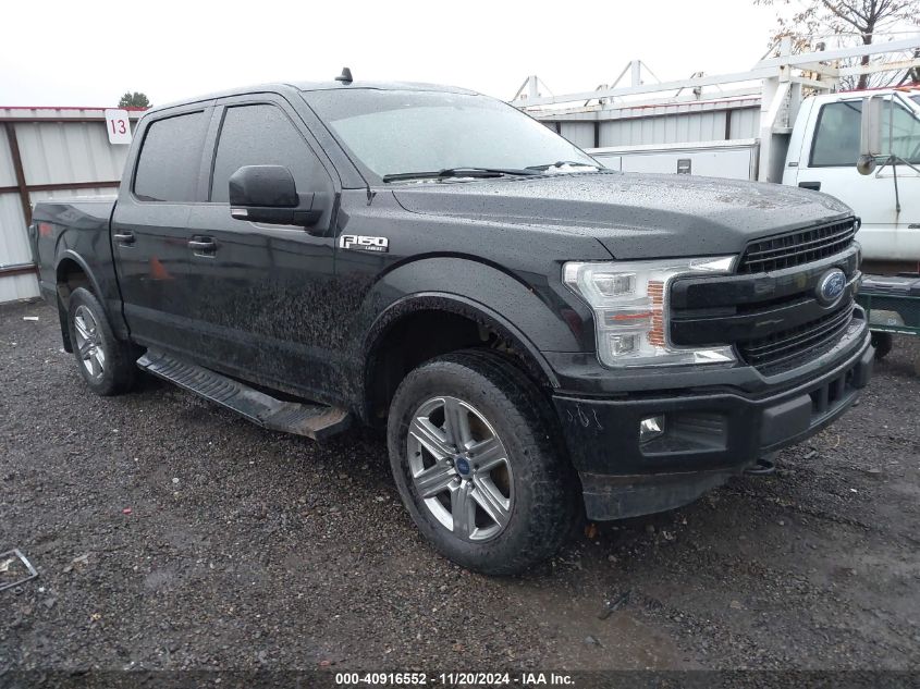 2018 Ford F-150 Lariat VIN: 1FTEW1EG6JFD35181 Lot: 40916552