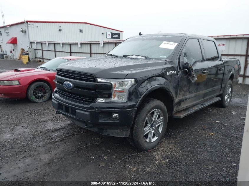 2018 Ford F-150 Lariat VIN: 1FTEW1EG6JFD35181 Lot: 40916552