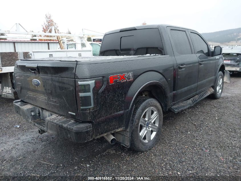 2018 Ford F-150 Lariat VIN: 1FTEW1EG6JFD35181 Lot: 40916552