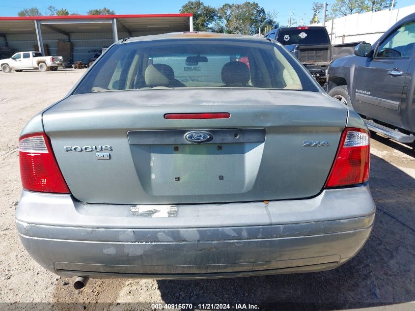 2006 Ford Focus Zx4 VIN: 1FAHP34N06W226637 Lot: 40916570