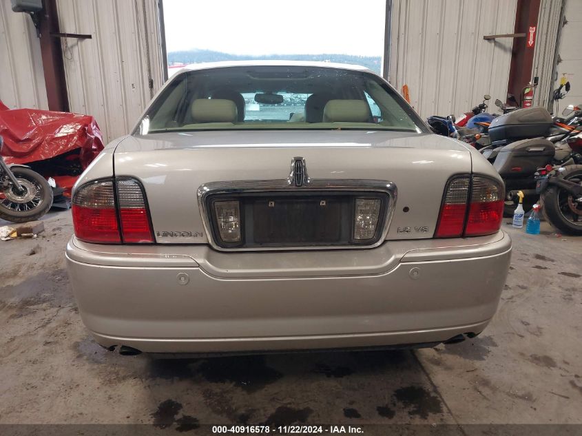 2005 Lincoln Ls V8 VIN: 1LNHM87A05Y630514 Lot: 40916578