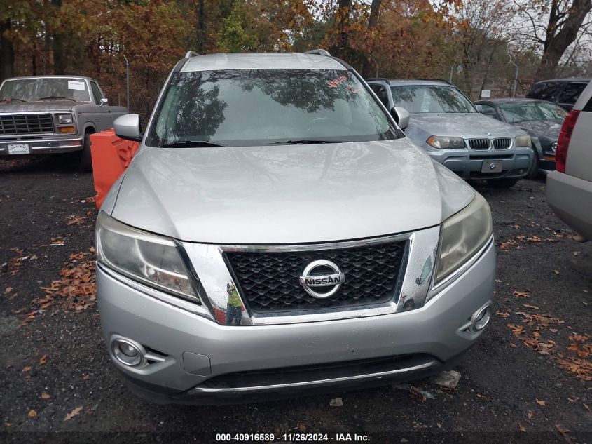 2015 Nissan Pathfinder Sl VIN: 5N1AR2MN9FC699868 Lot: 40916589