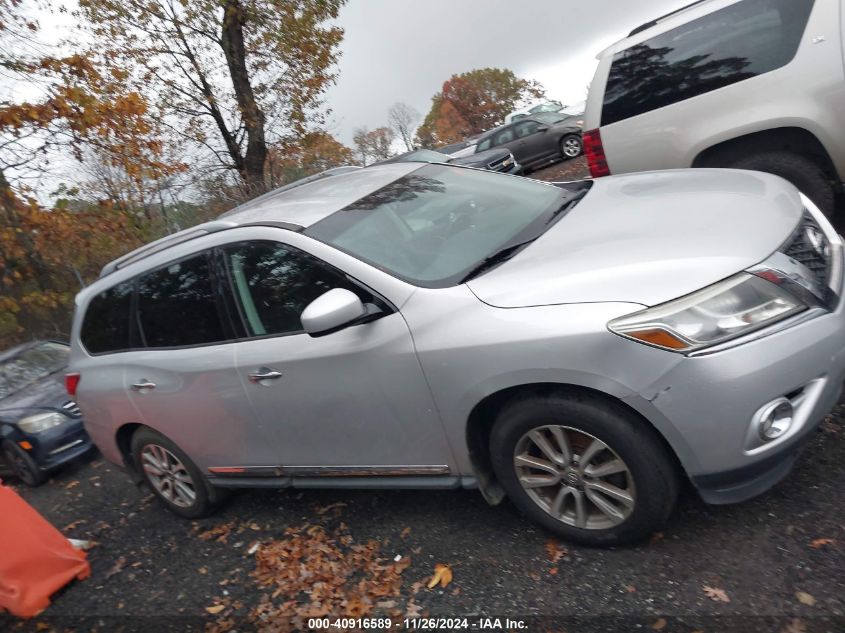 2015 Nissan Pathfinder Sl VIN: 5N1AR2MN9FC699868 Lot: 40916589