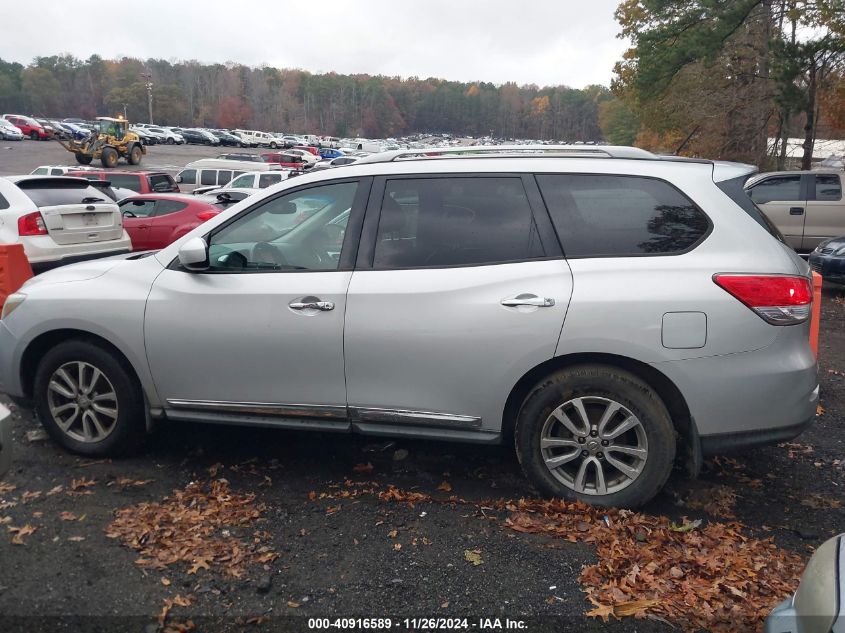 2015 Nissan Pathfinder Sl VIN: 5N1AR2MN9FC699868 Lot: 40916589