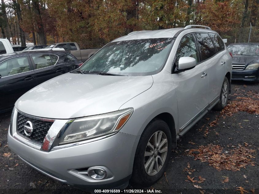 VIN 5N1AR2MN9FC699868 2015 NISSAN PATHFINDER no.2