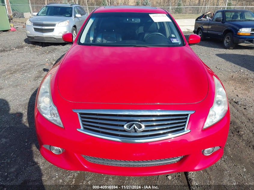 2013 INFINITI G37X - JN1CV6AR4DM352112