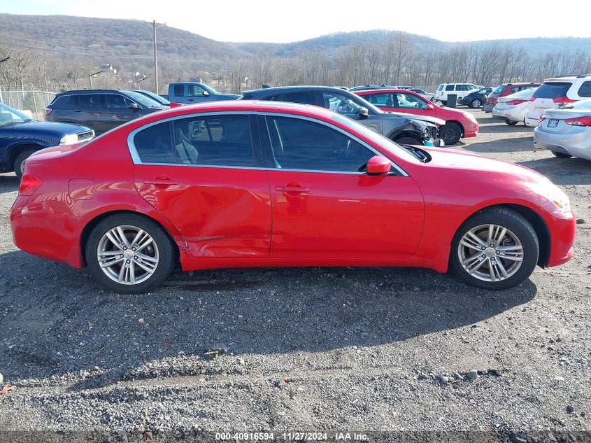 2013 INFINITI G37X - JN1CV6AR4DM352112