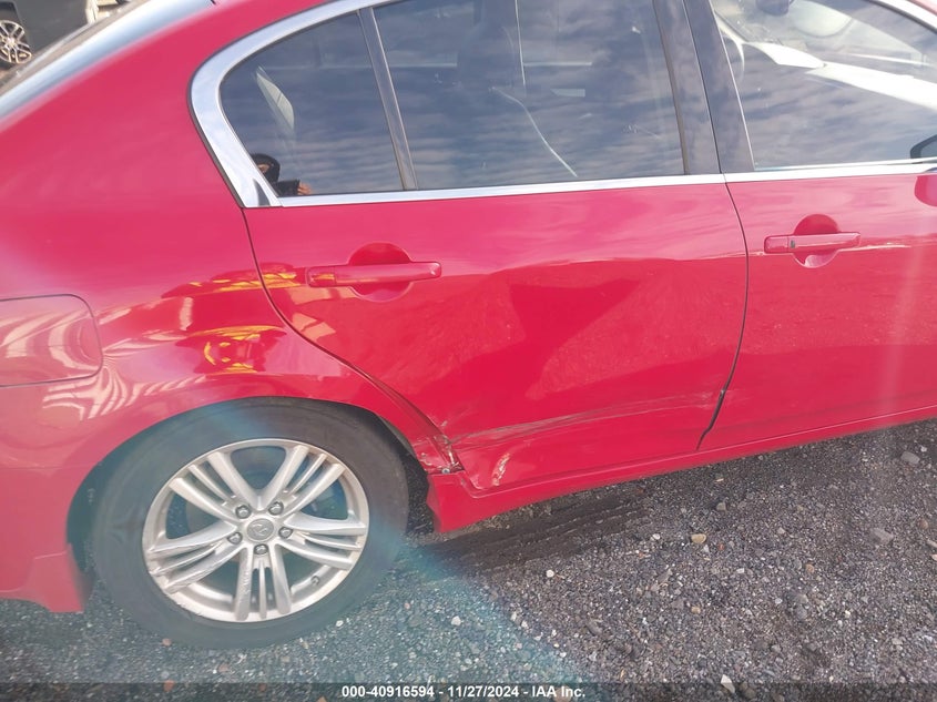 2013 INFINITI G37X - JN1CV6AR4DM352112