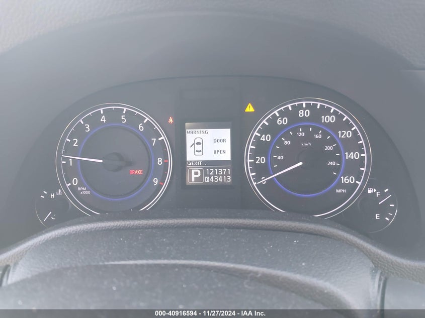 2013 INFINITI G37X - JN1CV6AR4DM352112