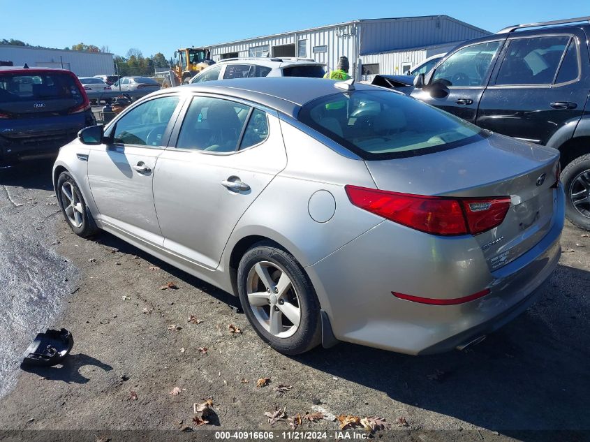 VIN KNAGM4A74F5530616 2015 KIA Optima, LX no.3