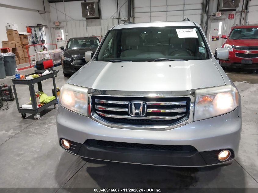 2013 Honda Pilot Ex-L VIN: 5FNYF4H52DB012599 Lot: 40916607