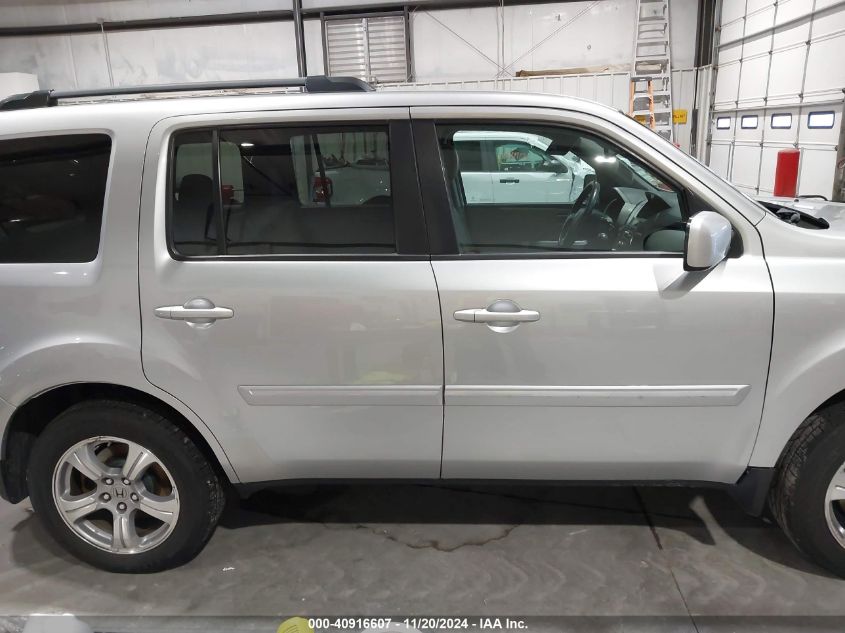 2013 Honda Pilot Ex-L VIN: 5FNYF4H52DB012599 Lot: 40916607