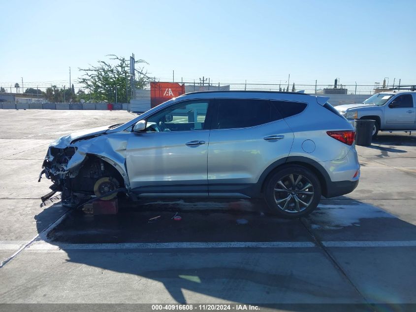 2017 Hyundai Santa Fe Sport 2.0T Ultimate VIN: 5XYZW4LA5HG481743 Lot: 40916608