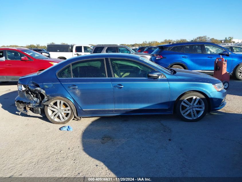 2017 Volkswagen Jetta 1.8T Sel/1.8T Sel Premium VIN: 3VWL17AJ2HM410895 Lot: 40916631