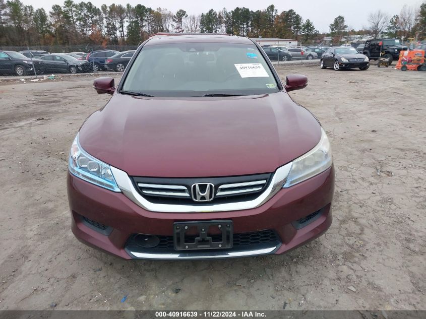 2014 Honda Accord Hybrid Touring VIN: 1HGCR6F79EA006599 Lot: 40916639