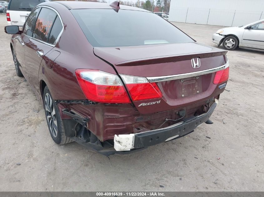 2014 Honda Accord Hybrid Touring VIN: 1HGCR6F79EA006599 Lot: 40916639