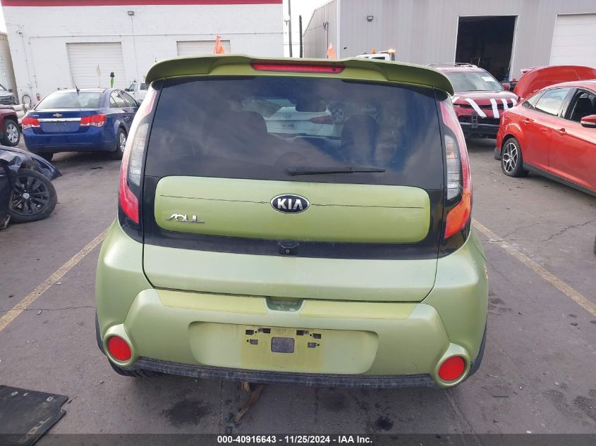 2015 Kia Soul ! VIN: KNDJX3A59F7771150 Lot: 40916643