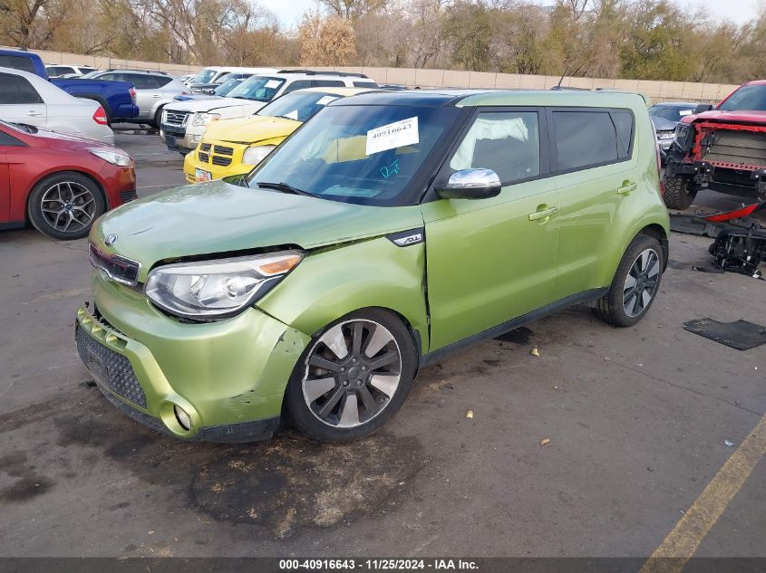 VIN KNDJX3A59F7771150 2015 KIA Soul, ! no.2