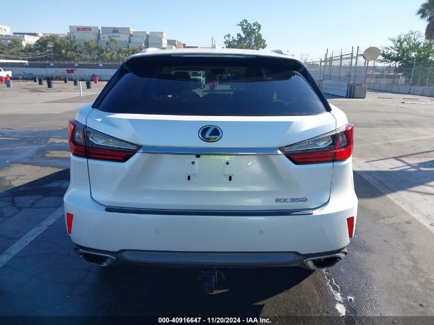2019 LEXUS RX 350 - 2T2ZZMCA8KC133294