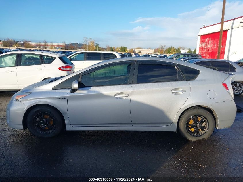 2013 Toyota Prius Three VIN: JTDKN3DU5D5538453 Lot: 40916659