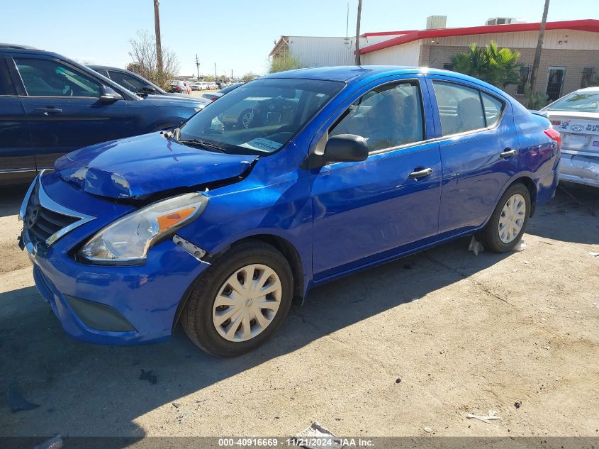 2015 Nissan Versa 1.6 S+ VIN: 3N1CN7AP1FL914856 Lot: 40916669