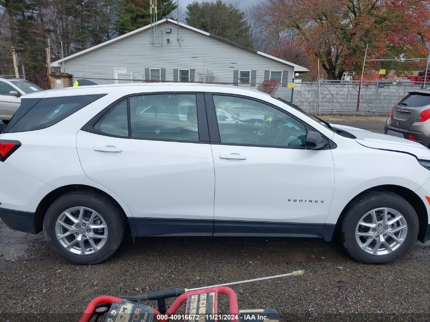 2024 Chevrolet Equinox Fwd Ls VIN: 3GNAXHEG5RL310706 Lot: 40916672