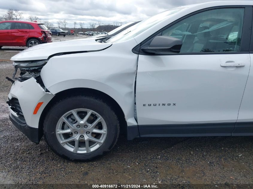 2024 Chevrolet Equinox Fwd Ls VIN: 3GNAXHEG5RL310706 Lot: 40916672