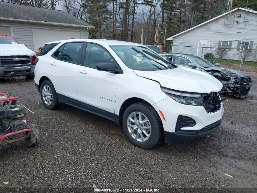 2024 CHEVROLET EQUINOX FWD LS - 3GNAXHEG5RL310706