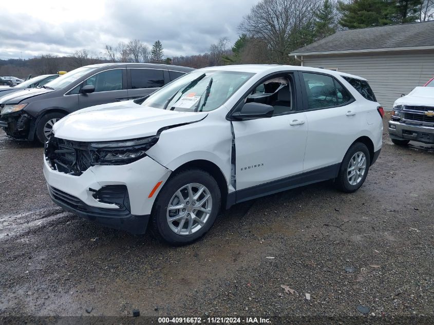 2024 CHEVROLET EQUINOX FWD LS - 3GNAXHEG5RL310706