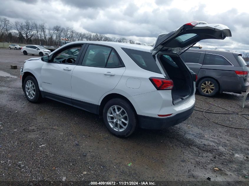 2024 Chevrolet Equinox Fwd Ls VIN: 3GNAXHEG5RL310706 Lot: 40916672