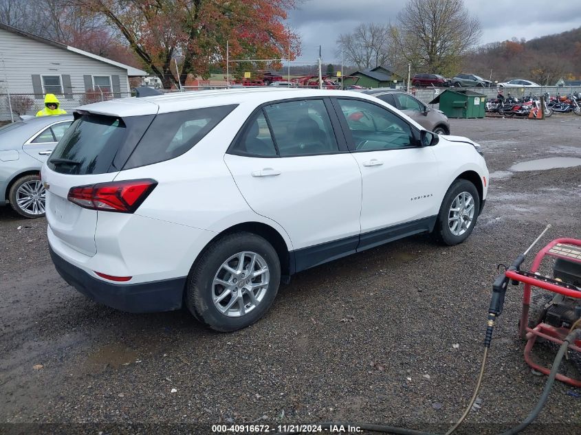 2024 Chevrolet Equinox Fwd Ls VIN: 3GNAXHEG5RL310706 Lot: 40916672